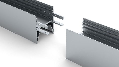 Aluminium profile Linear connectro