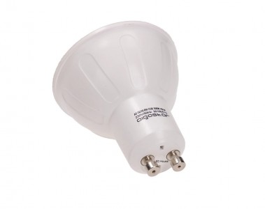 LED bulb AIGOSTAR MR16 A5 COB 230V 6W 300lm CRI80 GU10 30° 3000K warm white