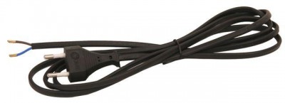 Cable Cable with socket  2m black