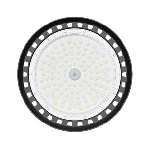 LED warehouse light PROLUMEN UFO NOTE 2 black round 230V 150W 21600lm CRI80 90° IP65 4000K pure white