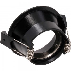 Luminaire frame DL170-75-A black round