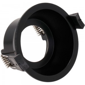 Luminaire frame DL170-75-A black round