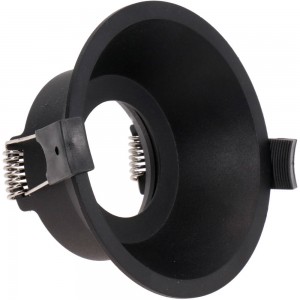 Рамка светильника DL170-90-A черный круглый