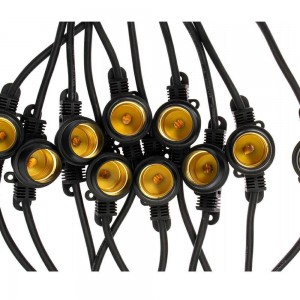 Световыи цепь Mimosa 10м x 20 подставка для лампы, соединяемый E27 IP44