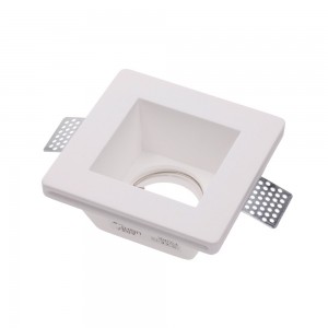 LED downlight FIORE white square 230V 35W GU10