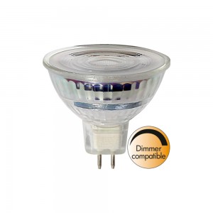LED bulb Star Trading MR16  TRIAC, 346-11-1 12V 7.5W 620lm CRI80 GU5.3 36° IP20 2700K warm white