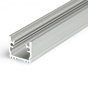 Aluminium profile TOPMET FLOOR12 K/U 2m gray