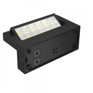 Facade luminaire PROLUMEN WL57 black 230V 18W 2000lm 90° IP65 930