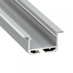 Aluminium profile LUMINES inSILEDA 2m silvery