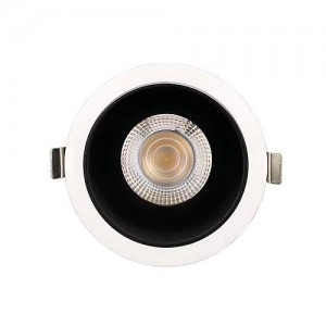 LED downlight PROLUMEN Ripon (TRIAC), honeycomb white round 230V 8W 870lm CRI90 36° IP20 4000K pure white