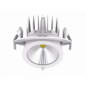 LED downlight PROLUMEN DL31-6 DALI white round 230V 25W 1805lm CRI80 45° IP20 3000K warm white