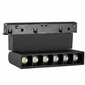 LED Siinivalgusti PROLUMEN Mini 20-06 magnetiga must 48V 6W 660lm CRI90 24° IP20 3000K soe valge