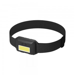 Taskulamppu EMOS COB LED headlamp musta 110lm 110°