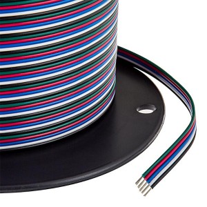 Cable 5x0,5mm² wires 1m