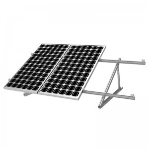 Triangular frame for solar panels 15-30° adjustable angle