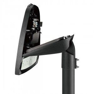 LED street light PROLUMEN ADELA (MW + Lux) black 230V 30W 4100lm 60x140° IP66 830