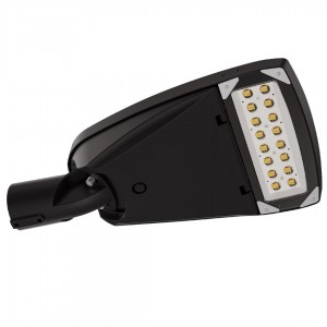LED street light PROLUMEN ADELA (MW + Lux) black 230V 50W 6500lm CRI80 60x140° IP66 3000K warm white