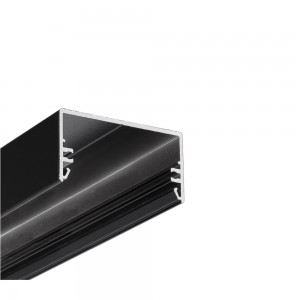 Aluminium profile TOPMET LOWI 2m black