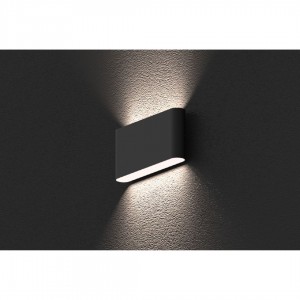 LED wall light PROLUMEN WL75 Up-Down black 230V 10W 954lm CRI90 29x77° IP65 3000K, 4000K, 5700K WW/DW/CW