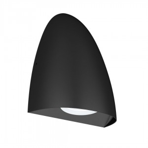 Настенный LED светильник PROLUMEN WL91 (TRIAC) черный 230V 8W 750lm 45° IP65 930