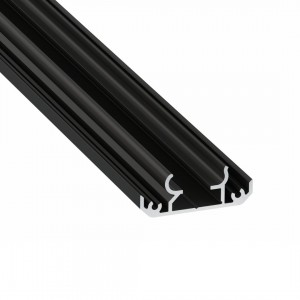 Aluminium profile LUMINES TALIA M1 2m black