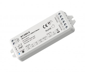 Диммер SKYDANCE DMX512 RGBW 5 канала (RF/WIFI) 12-36V IP20