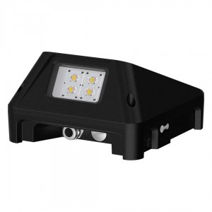 LED security light PROLUMEN Exit M22 AT, 3h black 230V 9W 800lm IP66 850