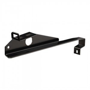 Mounting clip for wave-shaped concrete tile black