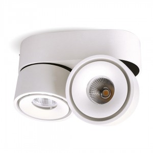 LED-alasvalo LAHTI MINI 2X9W valkoinen 230V 18W 1050lm 35° IP20 TRIAC 930