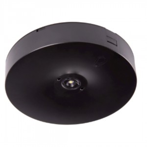 LED светильник для аварийного освещения INTELIGHT STARLET ROUND SC 150 M 3H CT Wells черный круглый 4W 150lm IP20 750