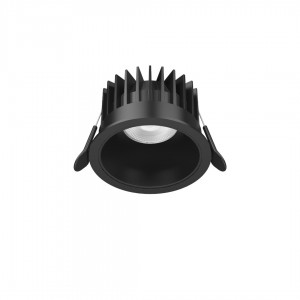 LED downlight PROLUMEN Chelsea black round 230V 10W 860lm 60° IP54 TRIAC 930