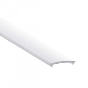 Aluminium profile cover LUZ NEGRA Milano slim 2m  milky 60%