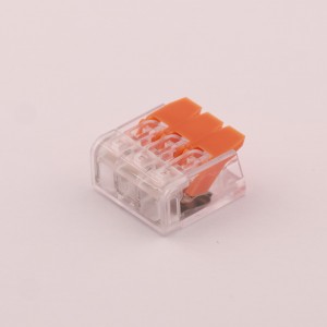  Quick-release terminal 3x0.2-4mm2 5pcs per pack