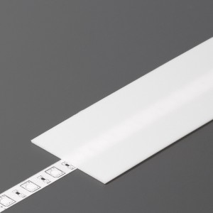 Крышка алюминиевого профиля TOPMET H slide milky 60%