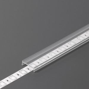 Крышка алюминиевого профиля TOPMET C3 click transparent 95% 2m