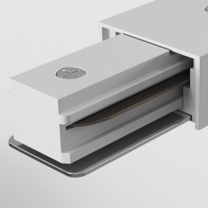 Шина питания Maytoni 1-phase live end connector TRA001B-11W белый