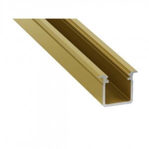 Aluminium profile LUMINES Type G 2m golden