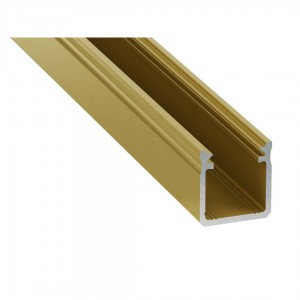 Aluminium profile LUMINES Type Y 2m golden