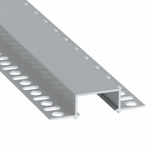 Aluminium profile LUMINES Hiro 2m silvery