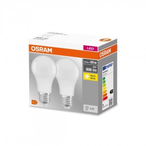 LED bulb LEDVANCE LED Base Classic A60 230V 8.5W 806lm E27 200° IP20 827