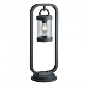 LED-pihavalaisin Trio Lighting Sambesi antrasiitti E27 IP44 3000K lämmin valkoinen