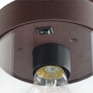 Bollard light Trio Lighting Sambesi rustic E27 IP44