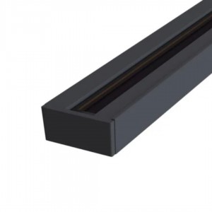 Virtakisko 1F 1m TR001-111B-EW musta 230V