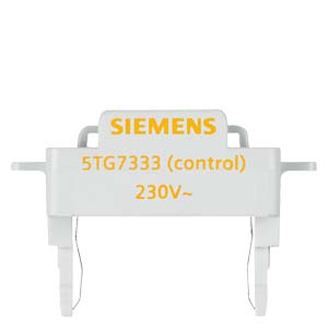 lampun sisäosa SIEMENS oranž 230AC  5TG7333 IP20