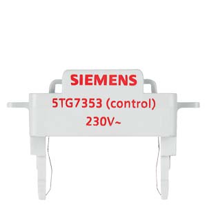 lampun sisäosa SIEMENS punane 230AC  5TG7353 IP20
