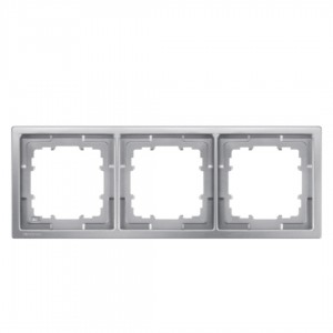 Kehys SIEMENS 3-ne plaatinametall Delta Style 5TG1323-1 IP20