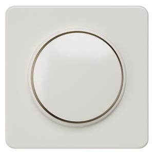 Peitelevy SIEMENS Delta Profil dimmer cover 5TC8904 valkoinen IP20