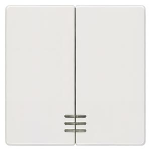 Kytkimen painike SIEMENS i-system  2-ne märktulega 5TG6204 valkoinen IP20