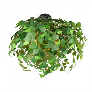 Kattovalaisin Trio Lighting Leavy vihreä E14 IP20