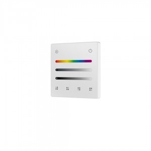 Ohjauspaneeli SKYDANCE TL4-4 4 vyöhykkeen paristokäyttöinen RGB/RGBW valkoinen IP20 RF